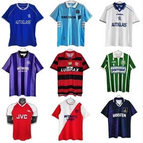 Classic football jersey Manchester United Barcelona Real Madrid Tottenham Chelsea-1142  