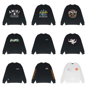 AMIRI Three snakes sweatshirt high version very Baita-2207  