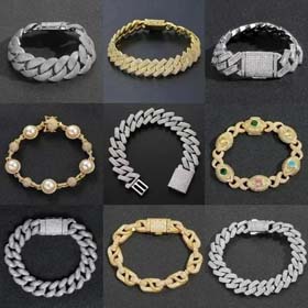 Diamond Bracelet Cubic Zirconia Stone-2325  
