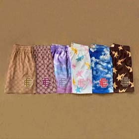 Eric Emanuel sweatpants EE print shorts printed logo mesh drawstring American shorts-2438  