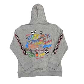 Chrome Hearts Classic Color Horseshoe Autumn and Winter Loose Zipper Jacket Hooded Sweatshirt (6 styles)-2532  