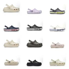 Crocs classic outdoor non-slip and deodorant couple beach shoes hole shoes sandals-2718  
