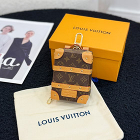 Louis Vuitton LV Mini Backpack Box Bag Keychain Pendant-4076  