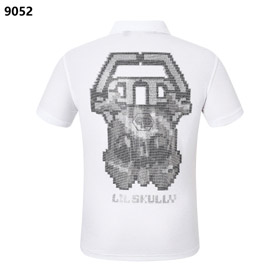 PP PHILIPP PLEIN Round Neck Printed Short-Sleeved T-Shirt (38 styles)-2800  