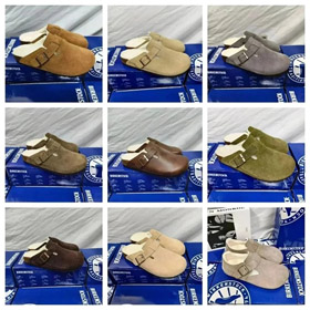 Birkenstock Boston Soft Footbed Comfortable Closed-Toe Slippers-2955  