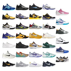 Nike Zoom Kobe 5 Combat-Resistant Lightweight Low-Top Basketball Shoes-2969  