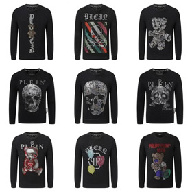 Philipp Plein skull pattern casual suit-4444  