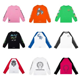 Chrome Hearts CH round neck pullover long sleeve T-shirt sweatshirt-4477  