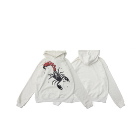 Sp5der Hooded Pullover Long-Sleeve Sweatshirt-4598  
