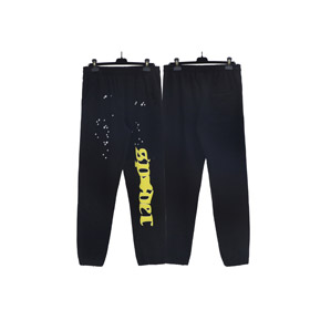 Sp5der Spiderweb Star Foam Print Sweatpants-4609  