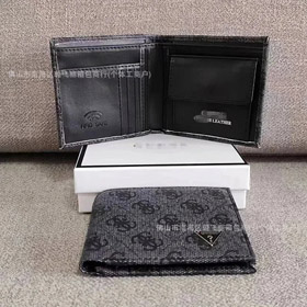 GUESS Vezzola logo all-over bi-fold wallet-4631  