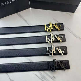 Amiri leather belt-4673  