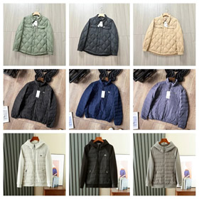 LACOSTE Hooded Zip-Up Long-Sleeved Down Jacket-4778  