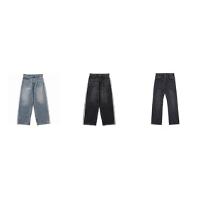 Balenciaga wide-leg jeans-4908  