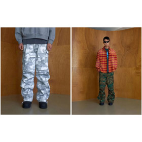 FAR ARCHIVE camouflage Cargo cargo pants with large pockets-4970  