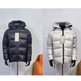 Canada Goose Cypress Hooded Waterproof Side-Zip Down Jacket-5053  