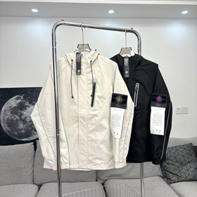Stone Island hooded reflective softshell jacket-5236  